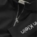 CALVIN KLEIN μπλούζα Half Zip Up IG0IG02978-BEH μαύρη